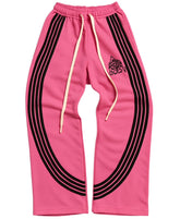 Starseed Studios PINK / BLACK FRENCH TERRY PANT